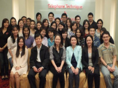 ExxonMobil Limited จัดอบรมสัมมนาภายในองค์กร หลักสูตร Telephone Technique & Etiquette