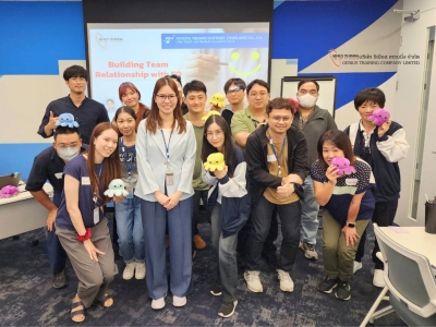 บริษัท โตโยต้า ทูโช ซิสเท็มส์ (ประเทศไทย) จำกัด จัดอบรมหลักสูตร การบริหารความสัมพันธ์ในทีมด้วย EQ ( English Version ) วันศุกร์ที่ 26 กันยายน พ.ศ. 2568 โดยวิทยากร : อาจารย์ อจิรภาส์ จุลศักดิ์ศรี