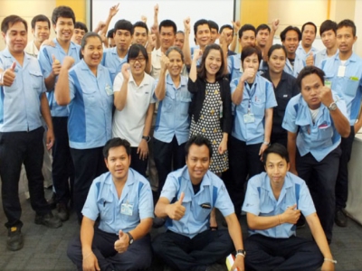 บริษัท อีโนเว รับเบอร์ (ประเทศไทย) จำกัด (มหาชน) จัดอบรมหลักสูตร   KAIZEN FOR WASTE REDUCTION AND WORK SAFETY เมื่อวันศุกร์ที่ 09 มกราคม 2558 วิทยากร : อ.ภินาริน หฤิษธิกรณ์