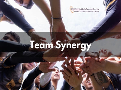 Team Synergy : เชื่อมคน เชื่อมงาน ขับเคลื่อนองค์กร